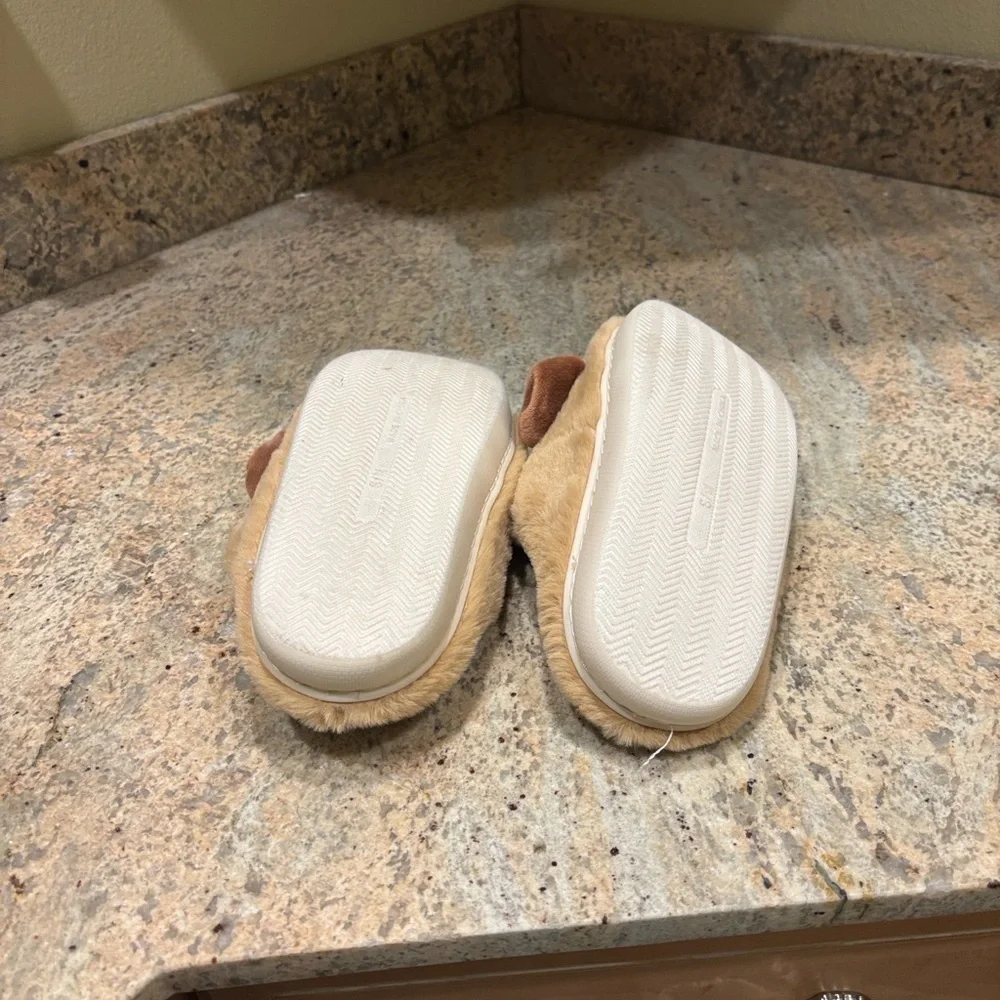 Kids Cute Dog Plush Slippers